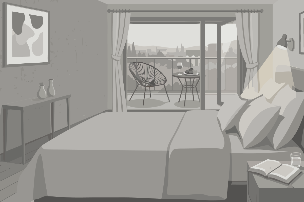 Chambre Double avec Salle de Bains Privative
